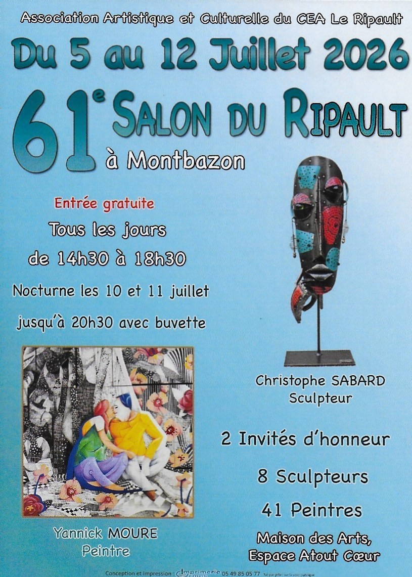 salon du ripault - peinture et sculpture à Montbazon